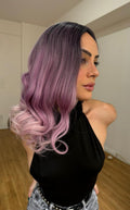 WIG AZALEIA - SW8026 ONDULADA OMBRE LILÁS (FUTURA)
