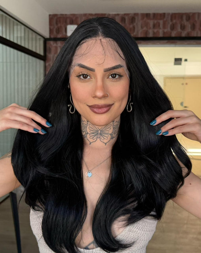 LACE FRONT CLARISSA - PRETO 1B (PREMIUM)