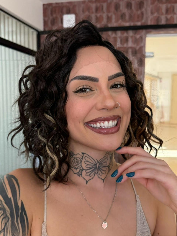 LACE FRONT BABI - CASTANHO COM MECHAS OP427/613 (FUTURA)