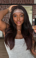 LACE FRONT CLARISSA - OMBRE VINHO T1B/33 (PREMIUM)