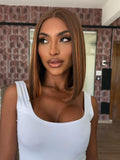 LACE FRONT LOVENA – MESCLADO RUIVO 150R SLEEK (PREMIUM)