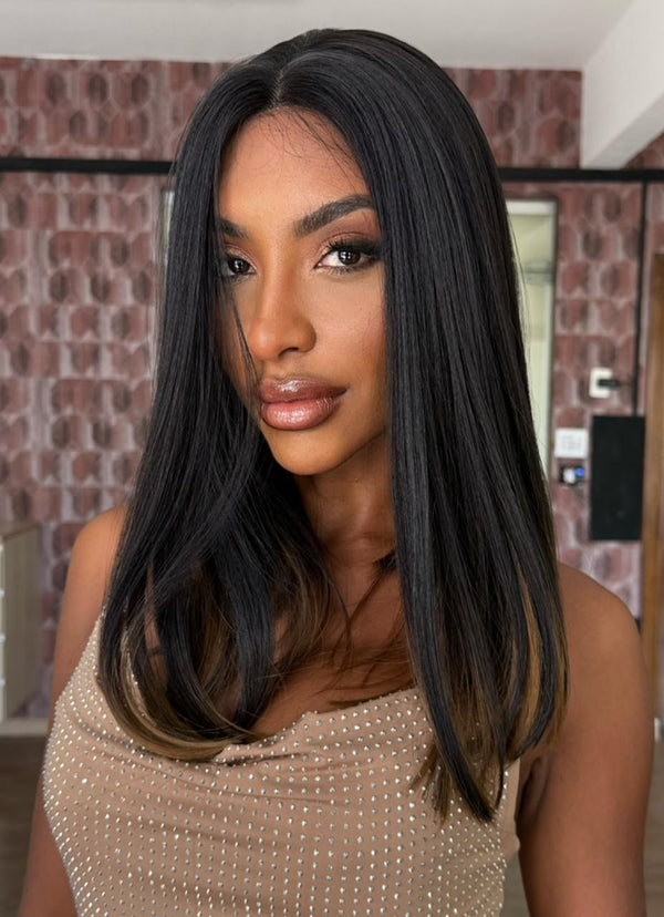 LACE FRONT ELENY - OMBRE N2/27 SLEEK (PREMIUM)