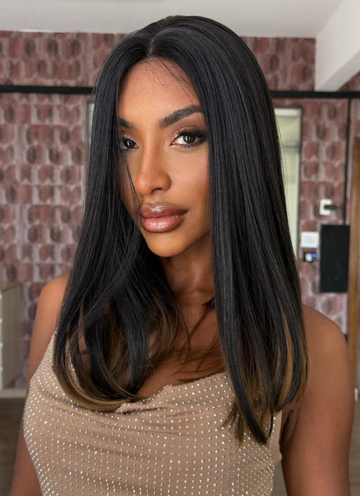 LACE FRONT ELENY - OMBRE N2/27 SLEEK (PREMIUM)
