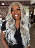LACE FRONT WILMA - PLATINADO 60F/60M (PREMIUM)