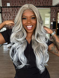 LACE FRONT WILMA - PLATINADO 60F/60M (PREMIUM)