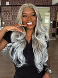 LACE FRONT WILMA - PLATINADO 60F/60M (PREMIUM)