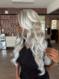 LACE FRONT WILMA - PLATINADO 60F/60M (PREMIUM)