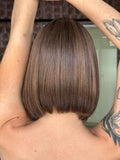 WIG MILLIE - CHOCOLATE BROWN (HUMAN HAIR)