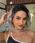 WIG ELENA - OMBRE PLATINADO (ORGÂNICA)
