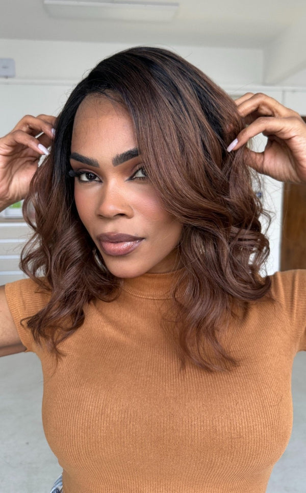 LACE FRONT DALAS - CHOCOLATE OT30 (PREMIUM)
