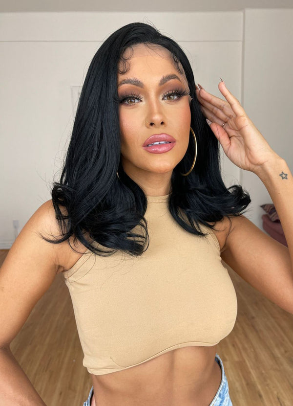 LACE FRONT LAYLA - PRETO (PREMIUM)