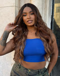 LACE FRONT ALISON - CASTANHO COM MECHAS LOIRA RH4/30K/27P  (ORGÂNICA)