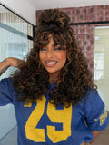 WIG MARLINE - CASTANHO COM MECHAS MEL 2/30# (BIO FIBRA)