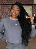 LACE FRONT NU LOCS FRENCH MLF620 - PRETO 1B (FIBRA SINTÉTICO)
