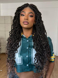 LACE FRONT NU LOCS FRENCH MLF620 - OMBRE MEL 1B/30 ( FIBRA SINTÉTICO)
