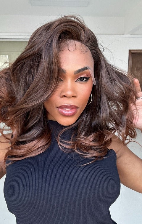 LACE FRONT LAYLA - OMBRE MEL T1B/30 (PREMIUM)
