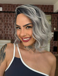 WIG ELENA - OMBRE PLATINADO (ORGÂNICA)