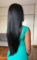 LACE FRONT FLORA- CASTANHO ESCURO 2 (PREMIUM)