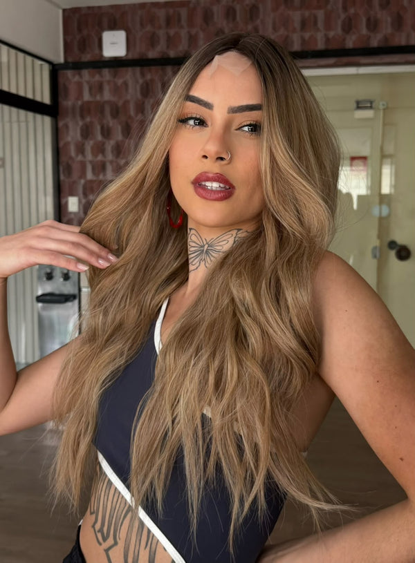 LACE WIG VENEZA - LOIRO MESCLADO FTL046-1  (FUTURA)