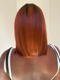 LACE FRONT DELLA - COPPER ORANGE (PREMIUM)