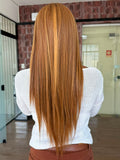 LACE WIG MALDIVAS - CASTANHO CLARO COM MECHAS R30/27/30# (PREMIUM)
