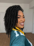 LACE FRONT NU LOCS SPRING TWIST 14 - PRETO 1B (FIBRA SINTÉTICO)