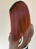 LACE FRONT DELLA - COPPER ORANGE (PREMIUM)
