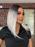WIG NEVOU  - PLATINADO (ORGÂNICA)