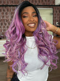LACE FRONT HELEN – LILÁS MESCLADO M.PK/YEW4 (PREMIUM)