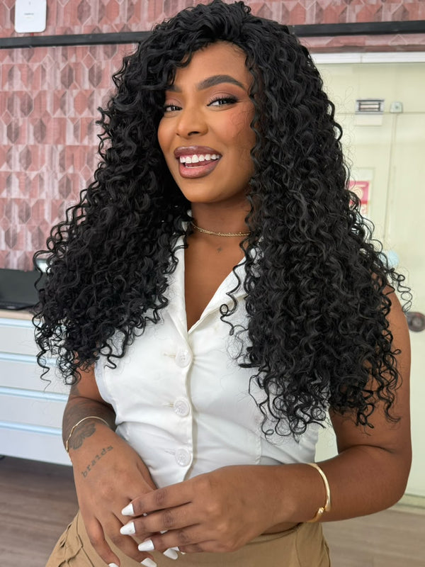 WIG LOLLA - CASTANHO COR 2 (BIO FIBRA)