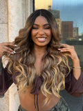 LACE FRONT ALISON - OMBRE LOIRO RT4/5/27K#  (ORGÂNICA)