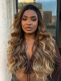 LACE FRONT ALISON - OMBRE LOIRO RT4/5/27K#  (ORGÂNICA)
