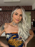 LACE FRONT CECÍLIA - OMBRE PLATINADO R6/88# (60098 PREMIUM)