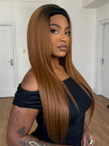 WIG DE FAIXA PAULONIA - OMBRE MEL 1B/C30 (ORGÂNICA)