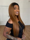 WIG DE FAIXA PAULONIA - OMBRE MEL 1B/C30 (ORGÂNICA)