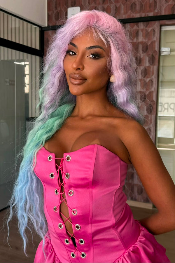 LACE FRONT GIANA SY - OMBRE COLORS QT PKBL07 (PREMIUM)