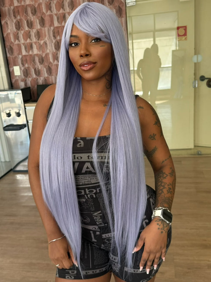 WIG PAIGE - GREY PURPLE  (PREMIUM)