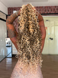 LACE FRONT KITRON - OMBRE LOIRO MESCLADO RTHL4/10B/22/103 (BIO FIBRA)