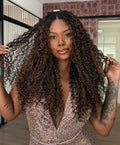 LACE FRONT HOLLYHOCK - CASTANHO COM MECHAS NTPN2/C4/C30X (BIO PROTEÍNA)