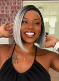 LACE FRONT DARIAL - OMBRE PLATINADO TT1B/56 (PREMIUM)