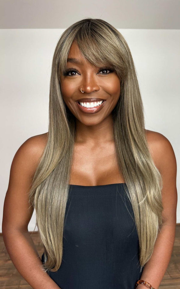 WIG LAUANE - LOIRO AVELÃ 16A SLEEK (PREMIUM)
