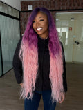 LACE FRONT BOHEMIAN - ROXO COM ROSA PK1/PK20 (PREMIUM)