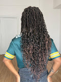 LACE FRONT NU LOCS FRENCH MLF620 - OMBRE MEL 1B/30 ( FIBRA SINTÉTICO)