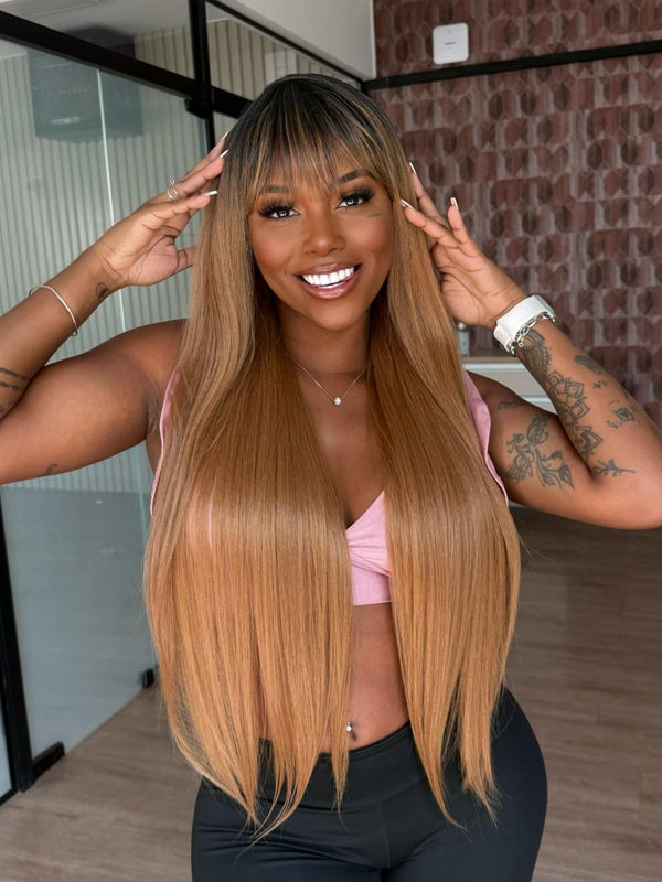 WIG MELISSA 1471-32  - LOIRO AVELÃ 0M27 (PREMIUM)