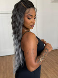 LACE FRONT CRIMP SY - OMBRE PLATINADO (PREMIUM)