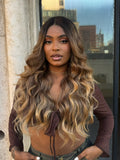 LACE FRONT ALISON - OMBRE LOIRO RT4/5/27K#  (ORGÂNICA)