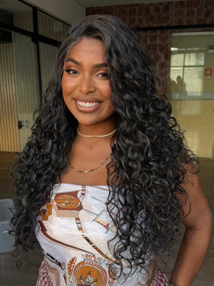 LACE FRONT BRENDA - CASTANHO C2 SLEEK (BIO FIBRA)