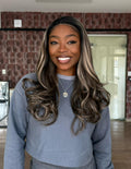 LACE FRONT HELOÍSA - REFLEXOS 26R  SLEEK (PREMIUM)