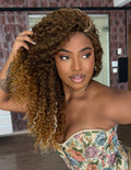 WIG LOLLA -   CASTANHO CLARO MESCLADO 433/613+1427 (BIO FIBRA)