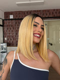 LACE FRONT DELLA - GOLD BLONDE  (PREMIUM)